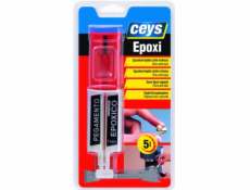 Lepidlo Epoxiceys rýchlo tvrdnúca-striekačka 28 g