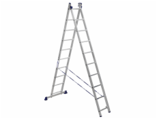 Rebrík výsuvný 2x10 priečok (výška 2,65 m / 4,50 m)