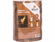 Oheň švédsky s kôrou SOLO