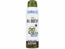 Sprej proti kliešťom na odevy Bros 90 ml