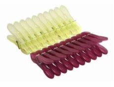 Kolíčky na prádlo 20 ks/80 mm plast