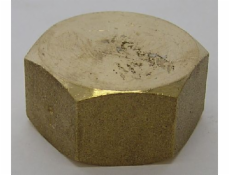 Víčko 1  mosaz 6740