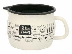 Hrnček smalt 1,3 ls výlevkou Retro Kitchen