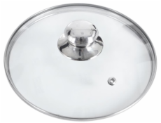 Pokrievka sklo 18 cm držadlo nerez