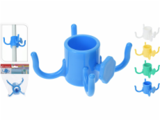 Háčik na slnečník priemer 32 mm 4 háčiky mix farieb plast