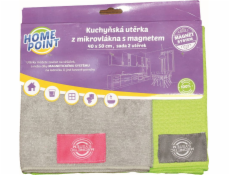Utierka mikrovlákno 2 ks 40x50 cm s magnetom Utierka mikrovlákno 2 ks 40x50 cm s magnetom