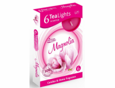 Svíčka čajová 6 ks Magnolia