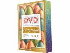 Barvy na vajíčka OVO 4 ks efekt zlatý třpyt