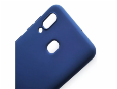 Samsung A20 Silicon Case Dark Blue