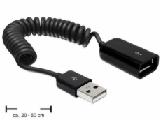 DeLock kábel USB 2.0, predlžovací, samec / samica, krútený kábel