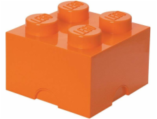 LEGO Storage Brick 4 orange, Aufbewahrungsbox