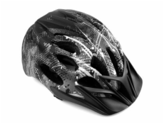 Spokey CHECKPOINT Cyklistická přilba pro dospělé a juniory, 58-61 cm, šedá