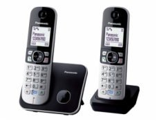 Telefón Panasonic KX TG6812FXB DUO DECT 