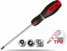 Dedra Torx T30X100mm šroubovák, ocel S2, 3-materiální rukojeť