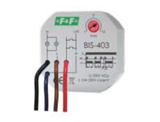 F&F Impulzné relé I<10A doba vypnutia 1-12 min - BIS-403