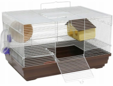 Panama Pet Panama Pet Cage pro hlodavce 47x30x27 cm bílá/hnědá