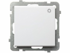 Ospel svetelný spínač Sonata 10AX IP20 biela (LP-5R/m/00)
