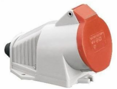 Polam NakLo Zásuvka pevná 32A 3P+N+Z IP44 izolovaná 220/380V (2642-126)