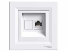 Schneider Electric Computer Socket Single RJ45 CAT.5E Bílá obrazovka (EPH5000121)