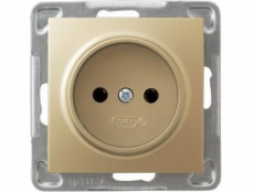 Ospel Impsiment Socket Single Gold Metallic (GP-1Y/M/28)