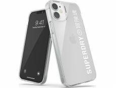 Dr Nona SuperDry Snap iPhone 12 mini priehľadné púzdro biele/biele 42593