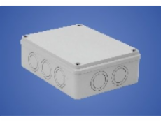 Elektro-Plast Hermetic, prisadená prázdna krabica so zoslabením 198x148x67 IP65 šedá PH-3C.2 (28.302)
