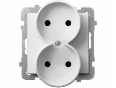 Ospel Socket Sonata dvojitá biela (GP-2RR/m/00)