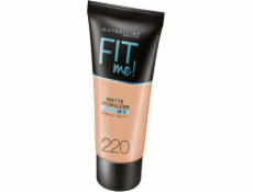 Maybelline Fit Me Liquid Foundation Matting Facial Foundation 220 Natural Beige 30 ml