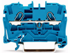WAGO 2-WIRE Connector Topjobs 4mm2 Blue (2004-1204)