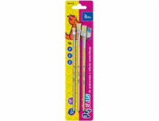 TETIS FLAT BRASHES (velikost 4,6,8) na Blister 3 PCS Tetis