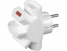 Plug-in TimeX 4xeuro s bílým podsvícením (R-4/S)