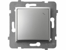 Ospel Aria Silver schodiskový spínač (LP-3U/m/18)