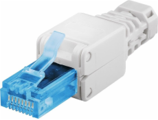 Konektor RJ45 8pin CAT6A - montáž bez nástroja 4040849592270 PremiumCord Konektor RJ45 8pin CAT6A - montáž bez nástroja