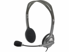 Sluchátka se stereo mikrofonem Logitech H110 (981-000271)