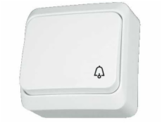 Zvončekové tlačidlo Schneider Electric Prima biele - WDE001012