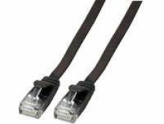 Síťový kabel EFB (UTP) Black Cat6a 3 m dlouhý (K8107SW.3)