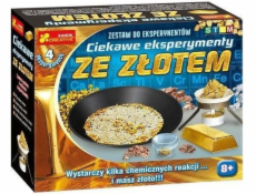 Ranok zajímavé experimenty se zlatem