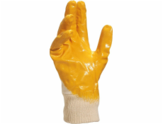 Delta Plus Gloves Nio15 Nikdo 9 White and Yellow NI01509
