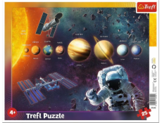 Trefl Frame Puzzle 25 Solární systém