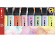 Stalo Boss Pastel Paneling Case 8 Colors Stabilo