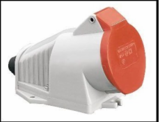 Polam NakLo Zásuvka 16A 3P+N+Z IP44 izolovaná pevná 220/380V 2622-126