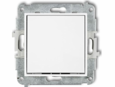 Karlik Mini knoflík s jedním zámkem bílý MWP-4.1