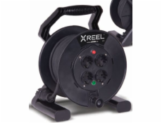 PCE Xreel predlžovací kábel navijaka 4 zásuvky 3 x 1,5mm IP20 25m (92501T48143)
