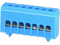 SIMET Connect k TS35 Izolované neutrální n 7-pole 7x16mm2 modrá 870N-7FS (89820003)