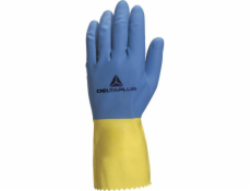 Delta Plus Economic Gloves for Latex Yellow-Non-Blue 7/8 (VE330BJ07)