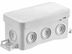 Simet SA Company Nástenná krabica 45x40x85mm s integrovanou káblovou priechodkou samosvorná séria FASTBOX sivá IP54 NS8 35357102