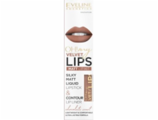 Eveline Oh My Lips Matte Lipstick a Lip Liner 14 Choco Truffle 4,5 ml