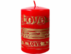 Artman Dekorativní svíčka Lovely Red Valec Little 1 Piece (989062)