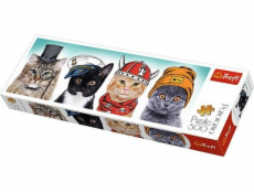 Puzzle 500 Elements Panorama - nadýchaný tím