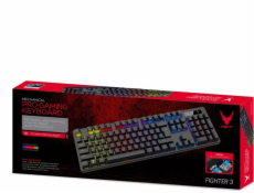 Mechanická klávesnice Varr Varr Varr, Xinda Blue Switches, RGB podsvícení Xinda Blue